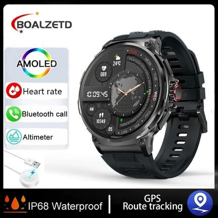 Revolutionary 1.85" Ultra HD Smartwatch with GPS, Bluetooth Calls & Extensive Health Monitoring - The Ultimate Fitness Companion!