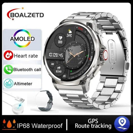 Revolutionary 1.85" Ultra HD Smartwatch with GPS, Bluetooth Calls & Extensive Health Monitoring - The Ultimate Fitness Companion!