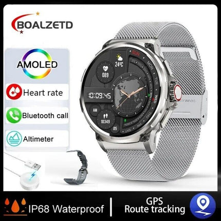 Revolutionary 1.85" Ultra HD Smartwatch with GPS, Bluetooth Calls & Extensive Health Monitoring - The Ultimate Fitness Companion!