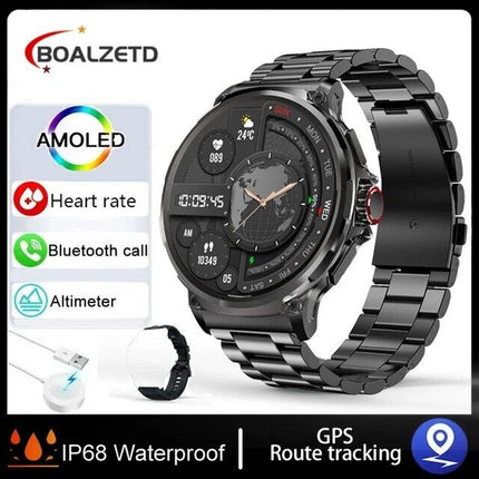 Revolutionary 1.85" Ultra HD Smartwatch with GPS, Bluetooth Calls & Extensive Health Monitoring - The Ultimate Fitness Companion!