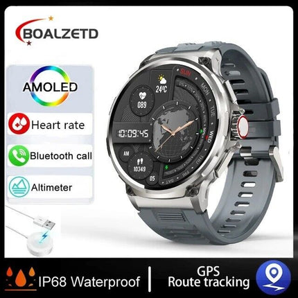 Revolutionary 1.85" Ultra HD Smartwatch with GPS, Bluetooth Calls & Extensive Health Monitoring - The Ultimate Fitness Companion!