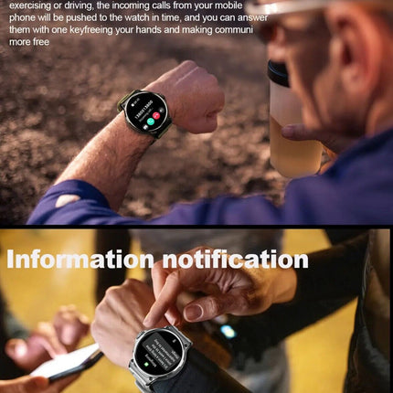 Revolutionary 1.85" Ultra HD Smartwatch with GPS, Bluetooth Calls & Extensive Health Monitoring - The Ultimate Fitness Companion!